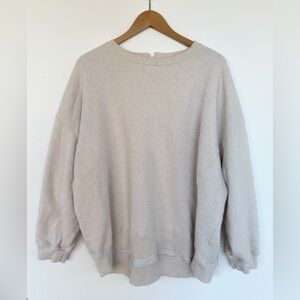 aerie Cream Crewneck Sweatshirt